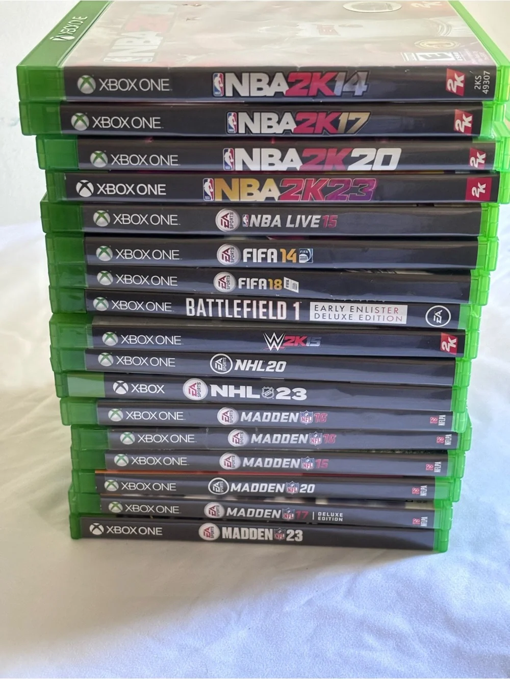 Game Bundle - Assorted Sports &  1 Action Title Xbox One platform